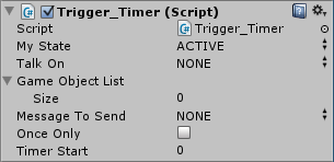 Timer trigger inspector